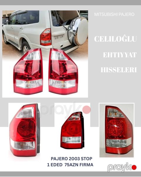 Mitsubishi Pajero 2003 stop işıqları