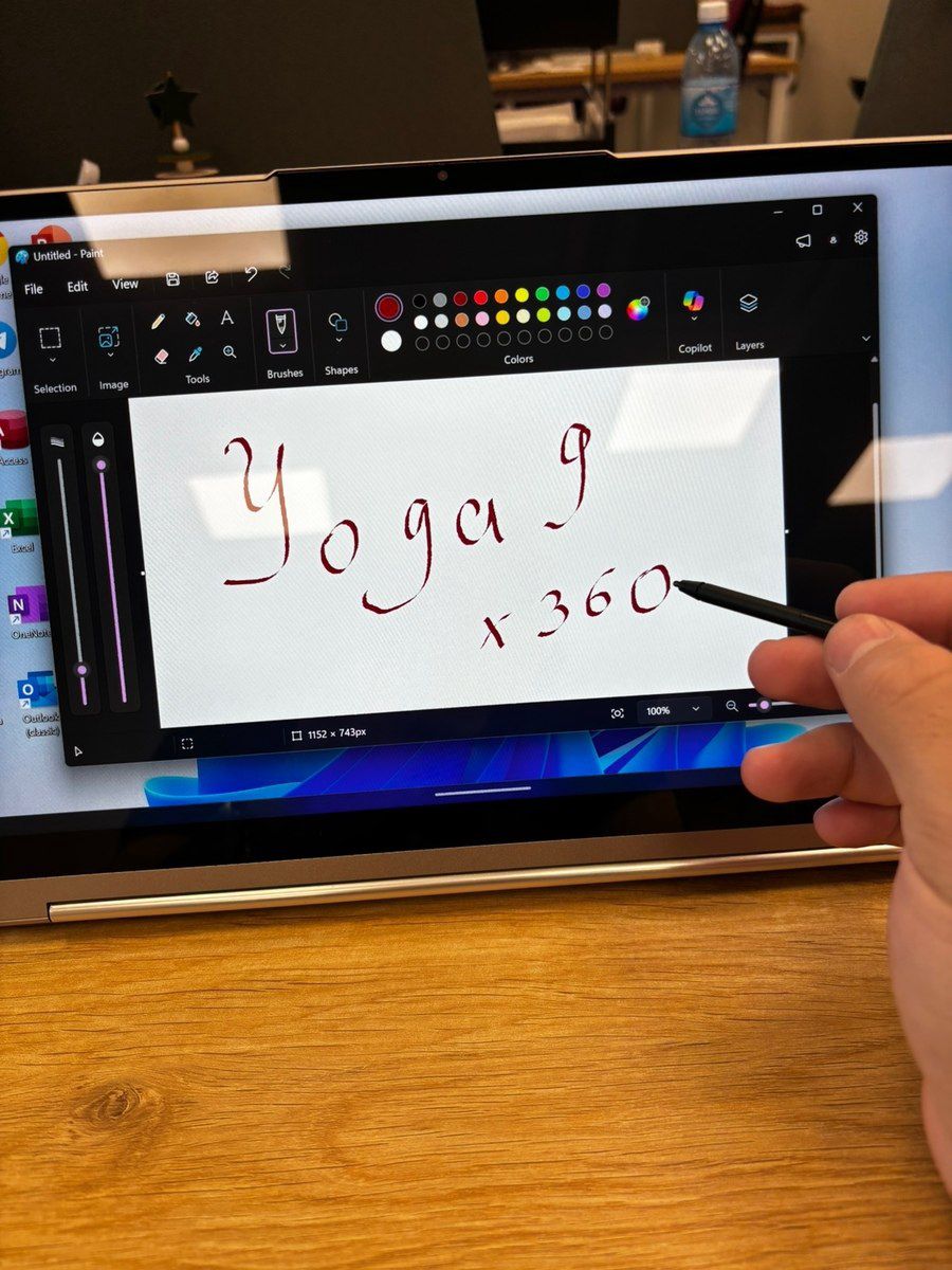 Lenovo Yoga 9 Gold (x360) sensor — Noutbuklar, Bakı (8)