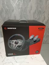 Rampage V900-S Gaming Racing Wheel Set PS3, PS4, PS5, Xbox One, Xbox — Игры, приставки и программы — Аксессуары