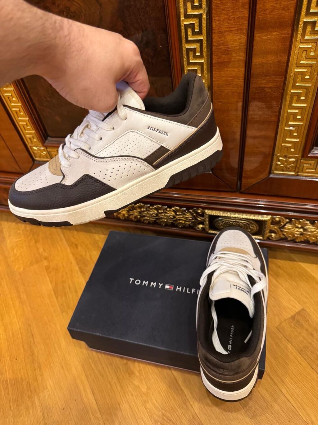 Original Tommy Hilfiger krossovkasi yenidi demek olar 1 defe geyinilib — Krossovkalar, Bakı (5)