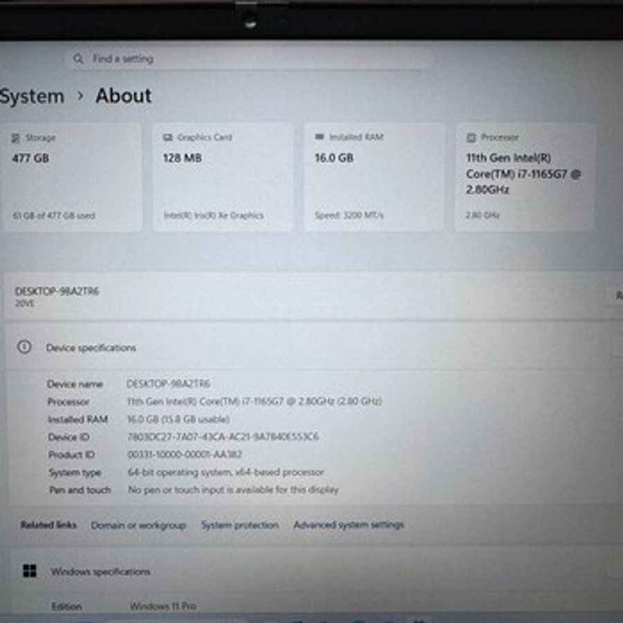Lenovo ThinkBook 15 i7 — Noutbuklar, Bakı (7)