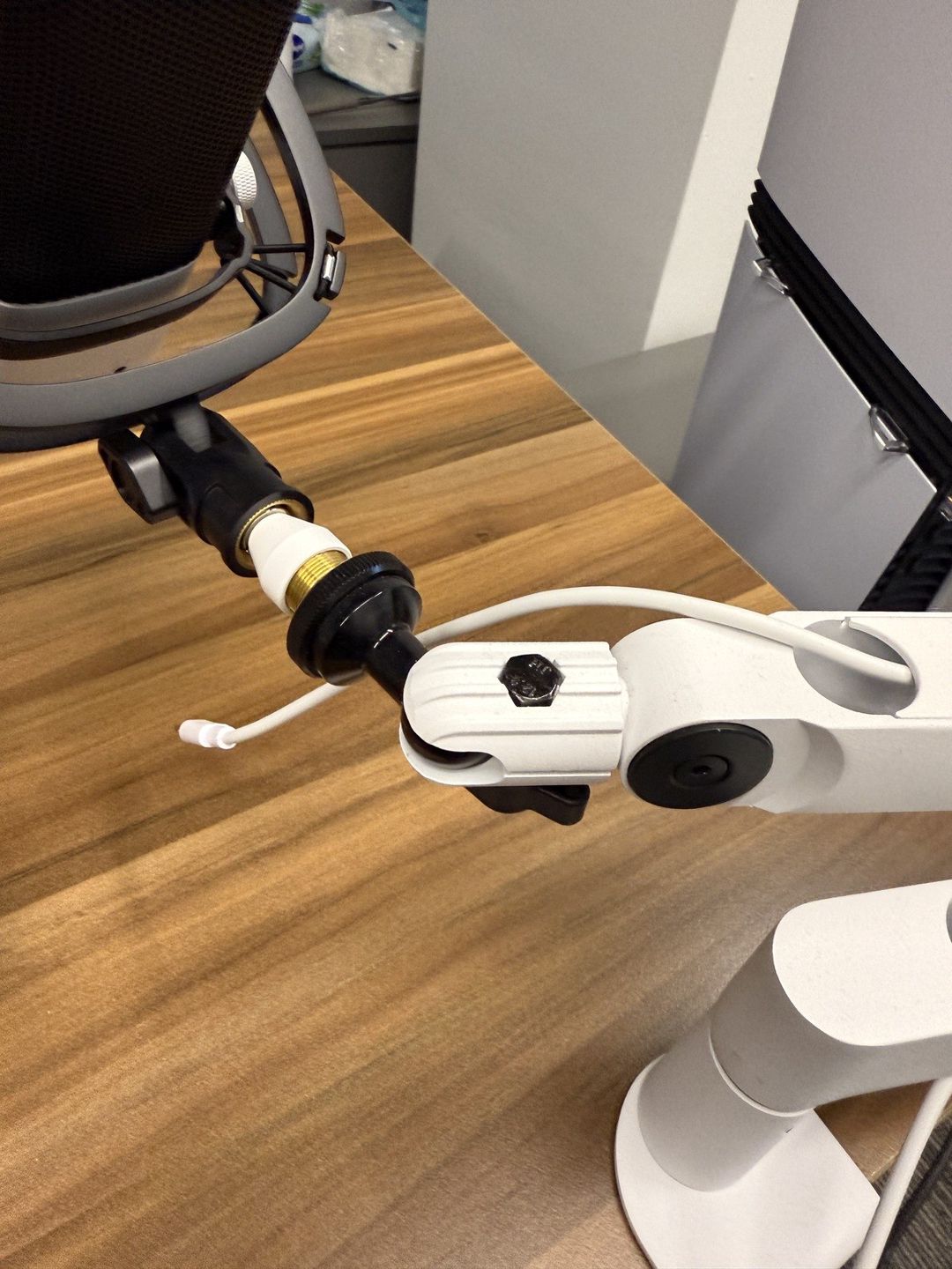 Elgato Wave:3 White Microphone Full Set + Mic Arm — Səs texnikası, Bakı (5)