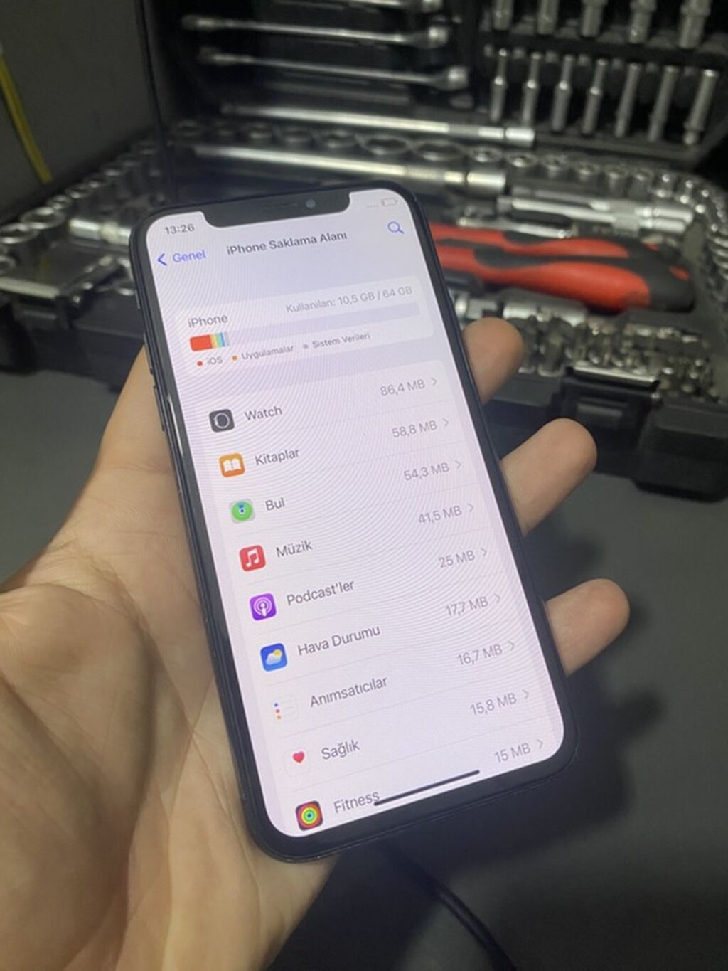 IPhone X, 64 GB, Space Gray — Apple iPhone, Bakı (5)