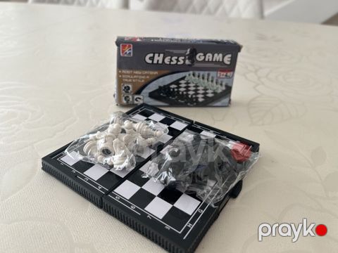 Portativ şahmat dəsti - Məhsul: Chess Game (qutulu dəst) - Taxta — Bakı