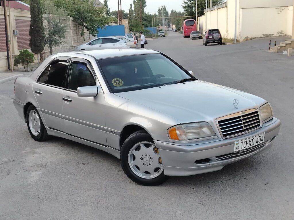 Mercedes C 220, 2.2 L, 1995 il, 352 145 km — Avtomobillər, Bakı (6)