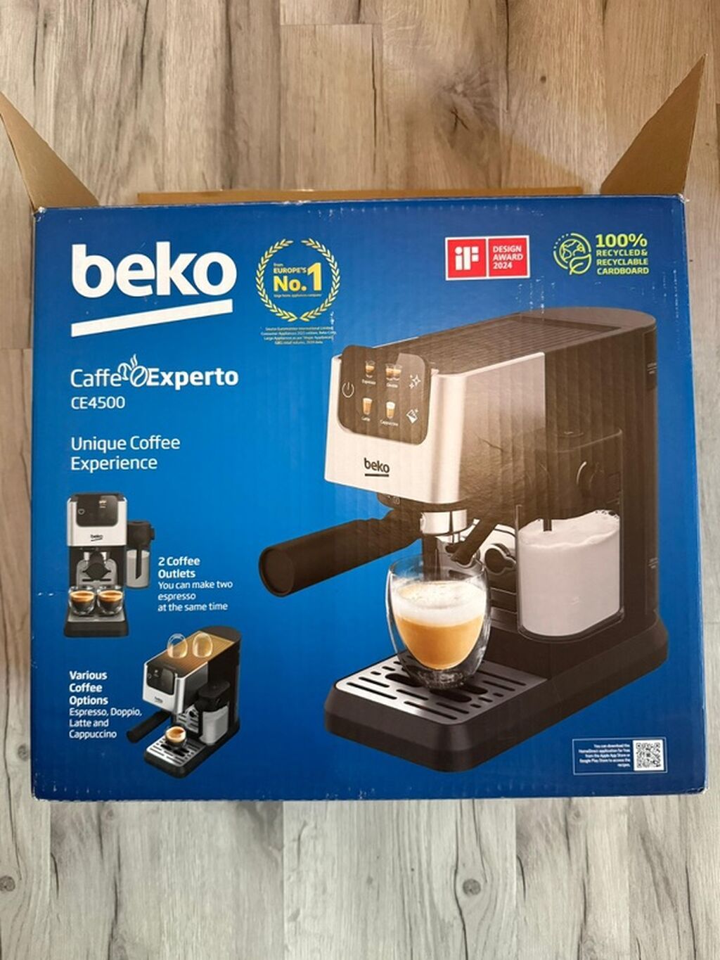 Beko CreamyPro espresso/kofe aparatı - Brend/model: Beko CreamyPro — Qahvə aparatları və maşınları, Bakı (6)