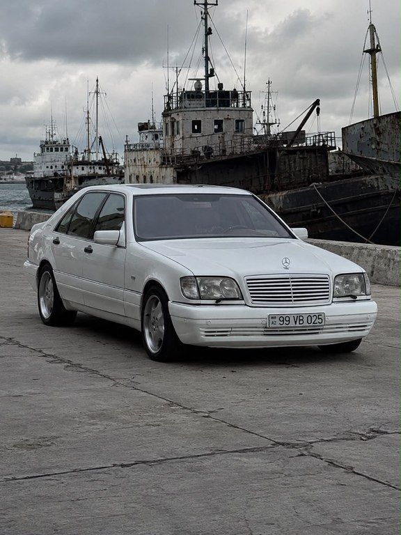 Mercedes S 320, 3.2 L, 1998 il, 360 000 km — Avtomobillər, Bakı (9)