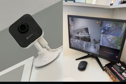monitor ve 5 kamera satılır biri seslidi qiymet 250 AZN — Bakı