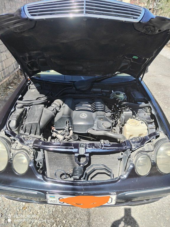 Mercedes E 240, 2.4 L, 2000 il, 480 000 km — Avtomobillər, Bakı (7)