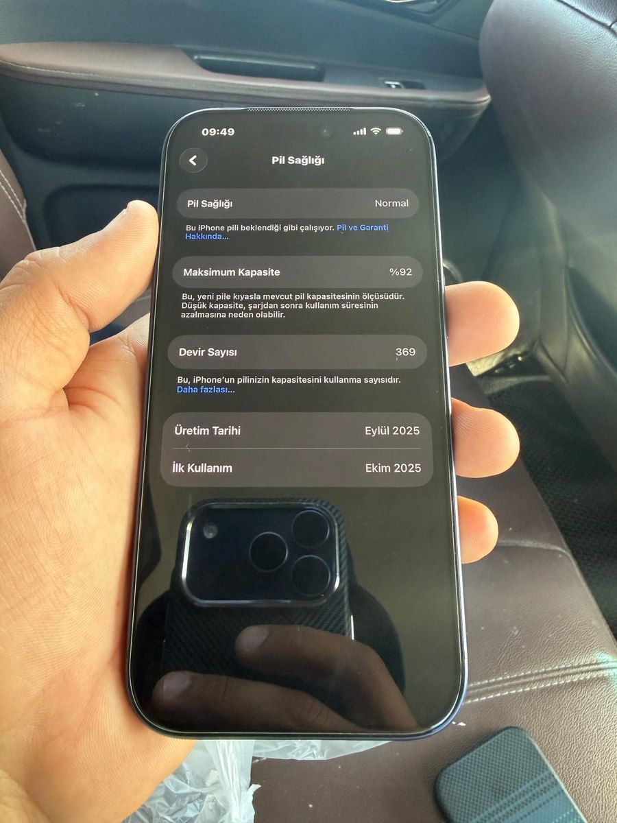 Apple iPhone 17 Pro Deep Blue 256GB/12GB — Smartfonlar, Bakı (9)