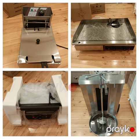 Paket satış – 4 ədəd peşəkar mətbəx avadanlığı: 1200 AZN (hamısı — Bakı