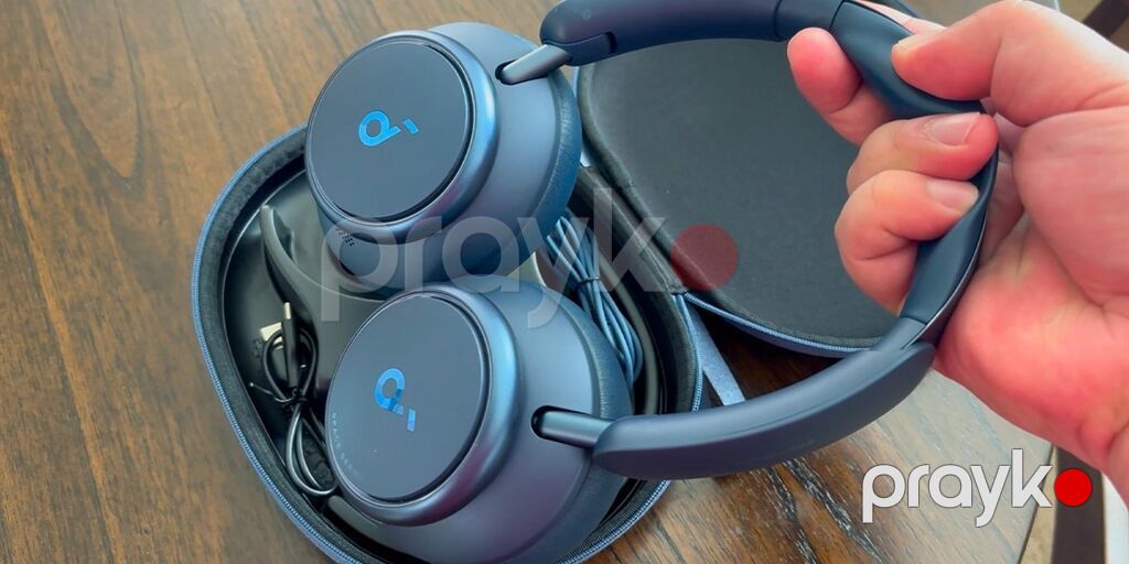 Orginal soundcore Q 45 modelidir yenidi 3 ay işlənib qiymətdə — Qulaqcıqlar, Bakı (7)