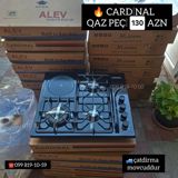 Cardınal/aev ankastrə qaz plitəsi - 3 qaz 1 elektirikli elektirik — Плиты
