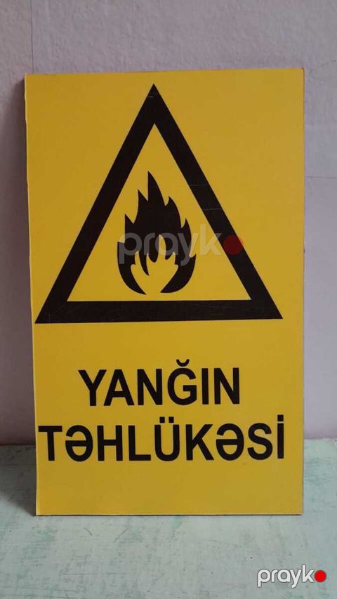 Təhlükəsizlik texnikası üçün lövhələr — Bakı