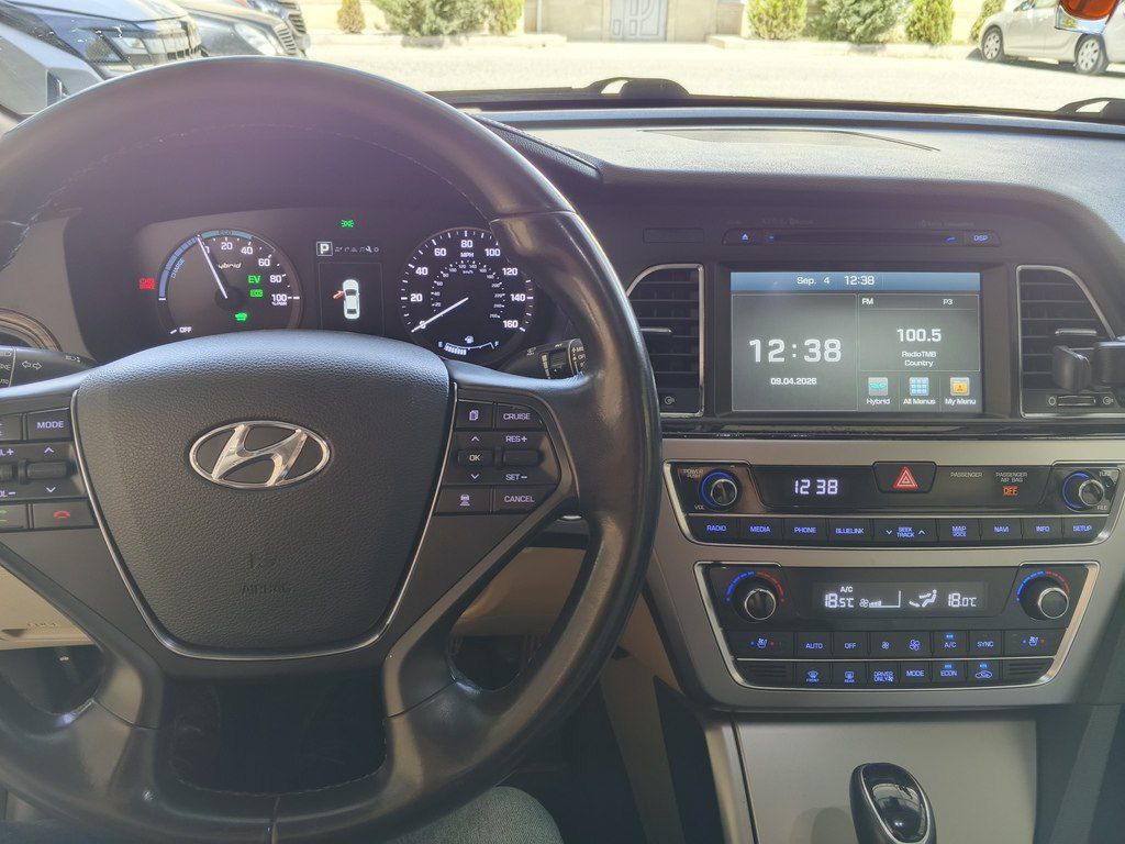 Hyundai Sonata, 2.0 L, 9.8 kWh, 2017 il, 157 716 km — Avtomobillər, Bakı (8)