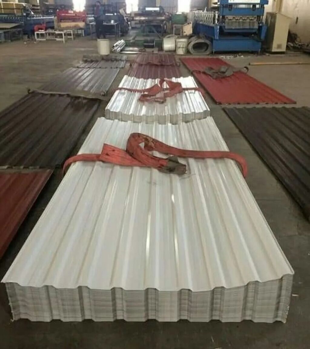 Profil metal dam və fasad vərəqləri - Növ: Trapes formalı/profilli — Dam örtükləri, Bakı (4)