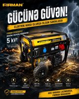 Generator Fırman SPG6500TE2 — IRS Elektrik — Бизнес и оборудование