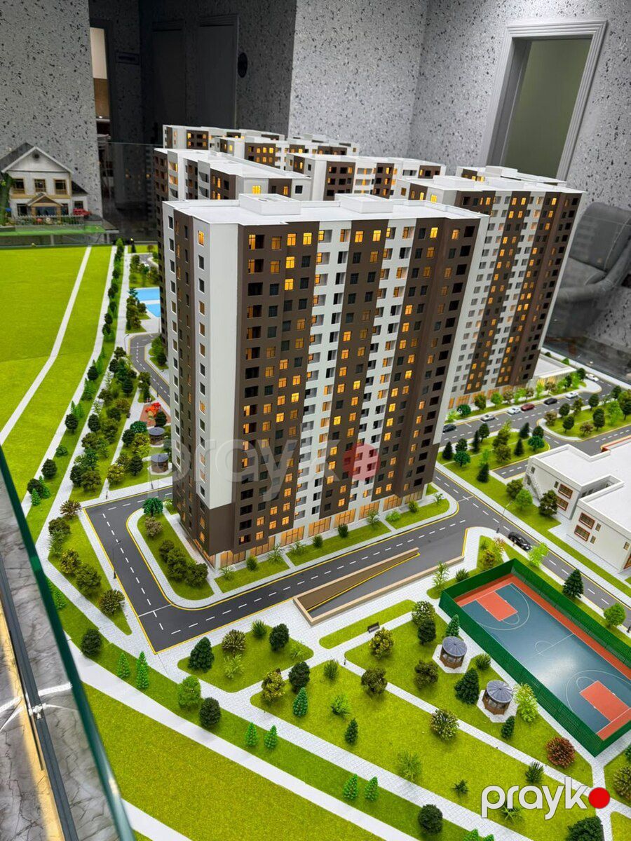 1-otaqlı yeni tikili, Xırdalan ş., 50.5 m² — Mənzil, Xırdalan (5)