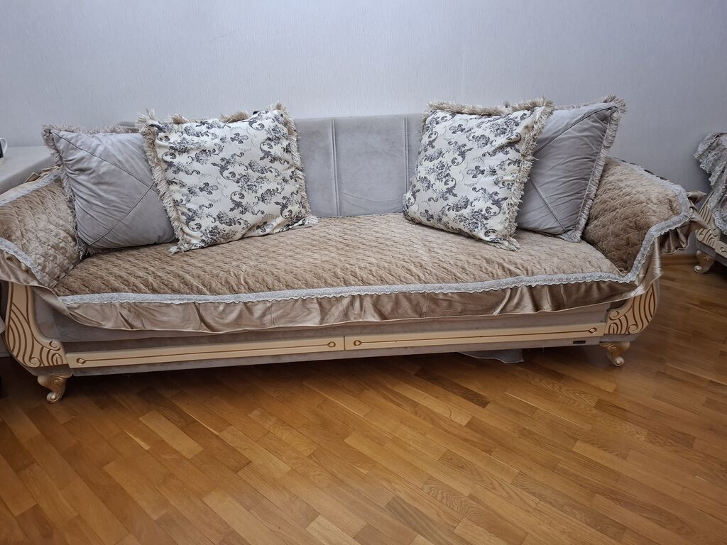 İşlənmiş, Klassik divan, Divan, Bazasız, Açılmayan — Yumşaq mobilya dəstləri, Bakı (2)