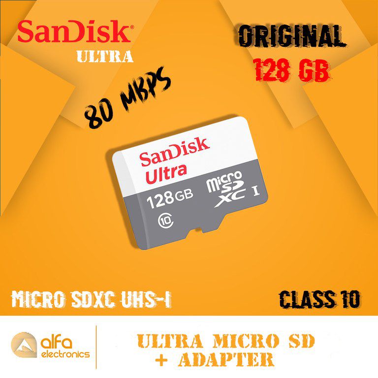 Ultra Micro Sd Kart "Sandisk Class 10" — Periferik cihazlar, Bakı (12)
