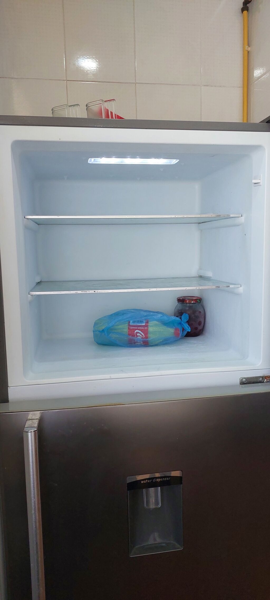 Heiner HDF-490S iki qapılı soyuducu - Rəng: inox (paslanmaz polad — Soyuducular, Bakı (3)