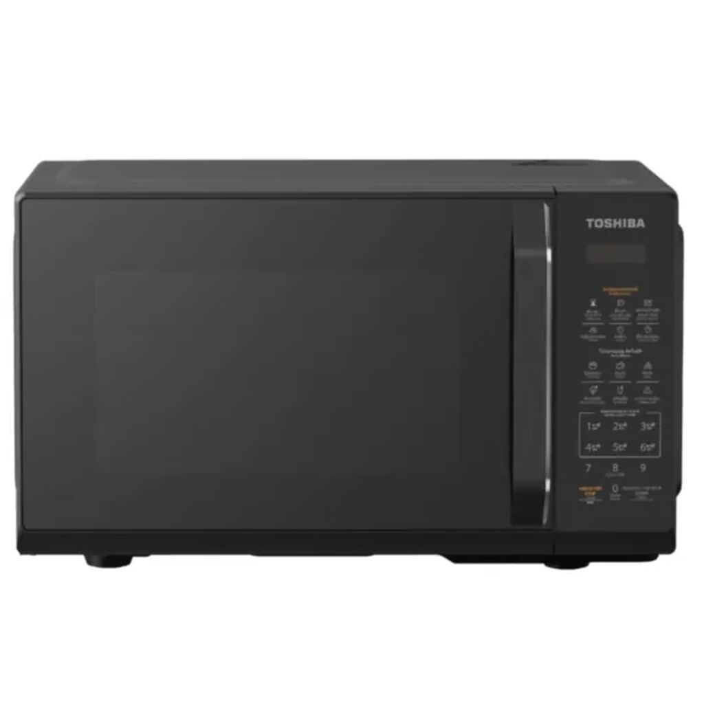 Mikrodalğalı soba Toshiba, Ayrıca dayanan, Mikrodalğalar ilə, rəng - Qara, Yeni — Mikrodalğalı sobalar, Bakı