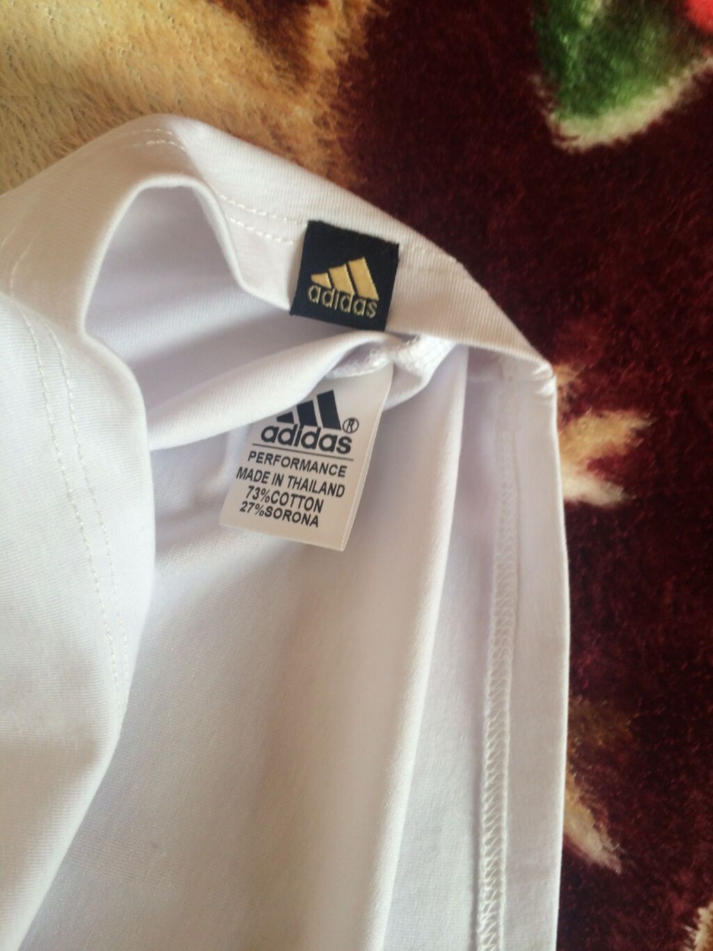 Köynək, Adidas, XL, rəng - Ağ — Köynək, Bakı (4)