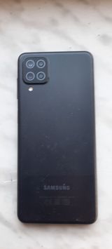 Samsung Galaxy A12, 64 GB, rəng - Qara, Sensor, Barmaq izi, İki sim kartlı — Samsung