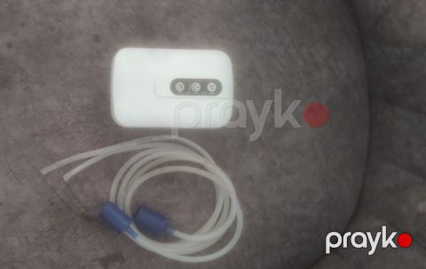 Toksuz ayrator İki çıxışlı mini akvarium hava kompressoru Məhsul — Bakı