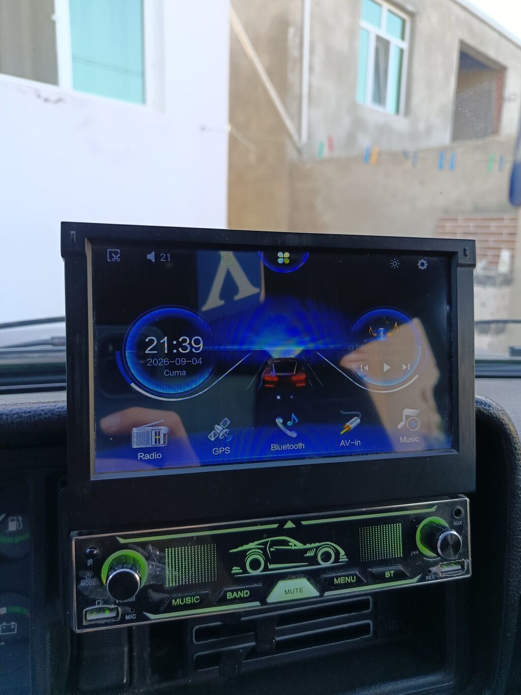 Avtomobil üçün multimedia başlıq – toxunma ekranlı, Android funksiyalı — Avtomobil akustikası, Bakı (2)