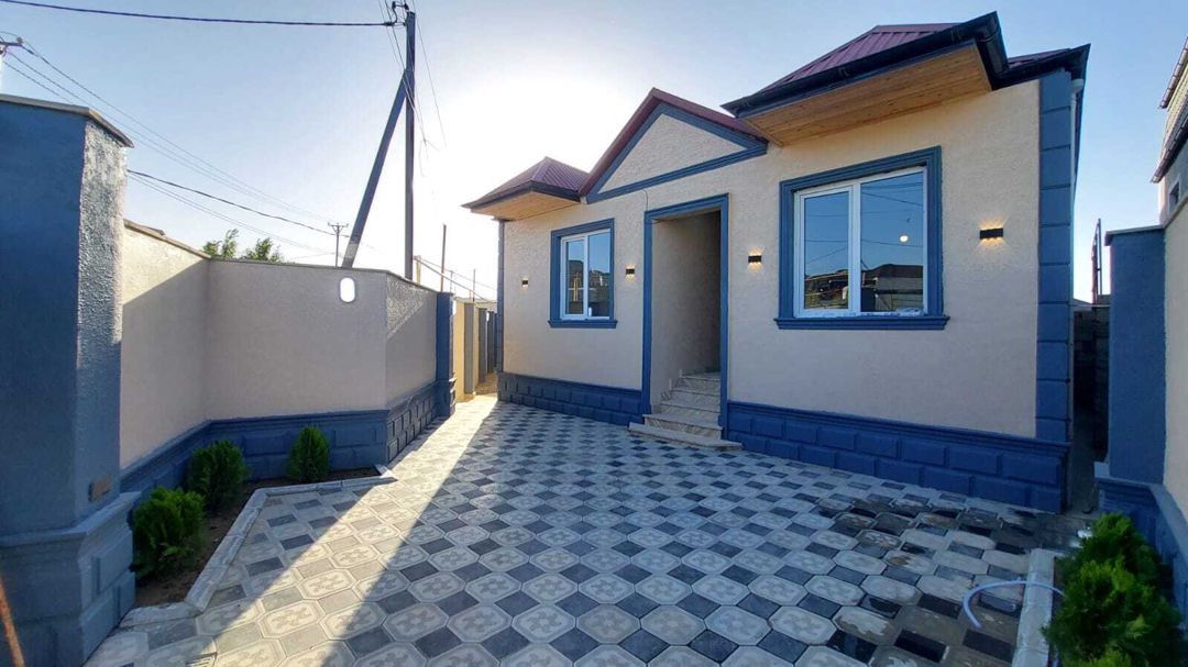 Satılır 3 otaqlı həyət evi/bağ evi 100 m² — Ev, villa, Bakı (3)