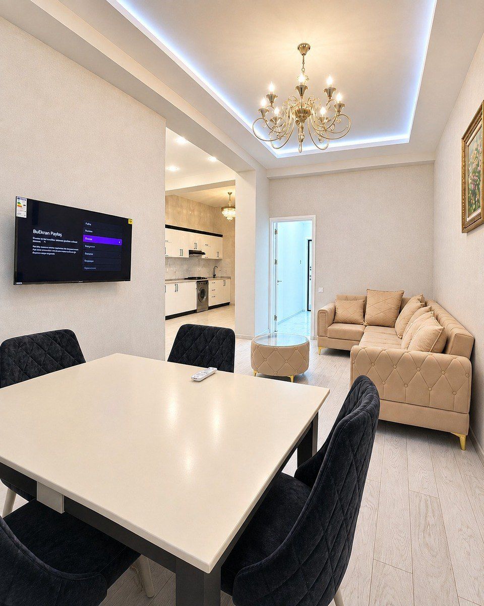 2-otaqlı yeni tikili kirayə verilir, Nəsimi r., 70 m² — Mənzil, Bakı (2)