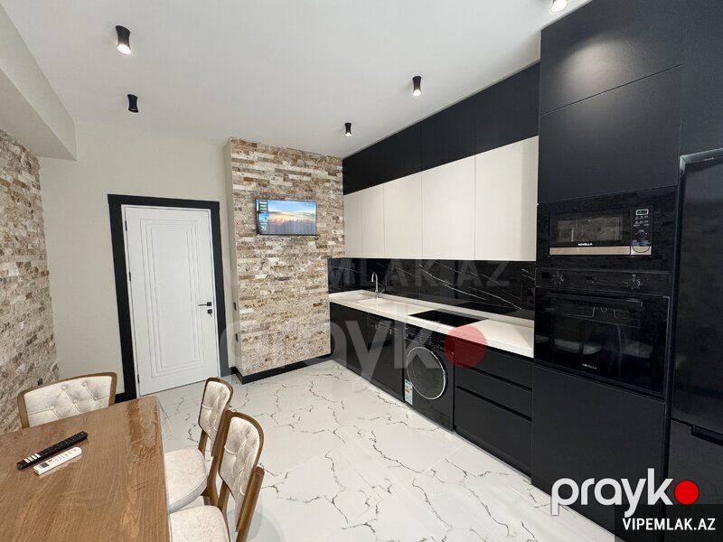 Nəsimi rayonunda 3 otaqlı Yeni tikili Kirayə verilir, 135 m² — Mənzil, Bakı (5)