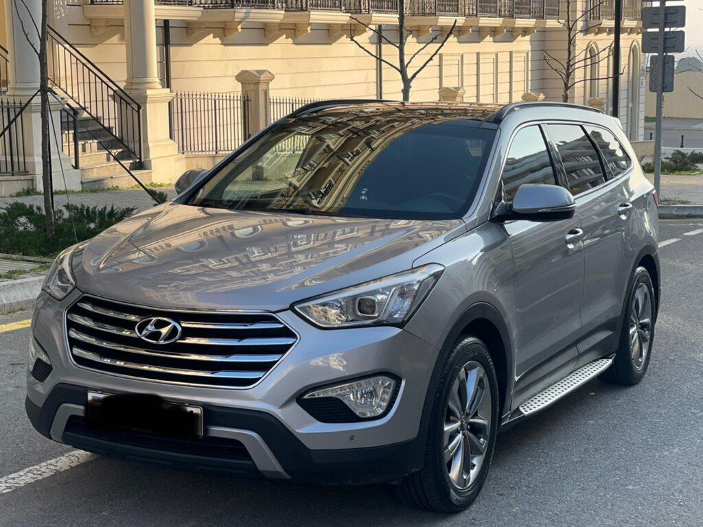 Hyundai Grand Santa Fe, 2.2 L, 2015 il, 159 000 km — Avtomobillər, Ağcabədi (7)