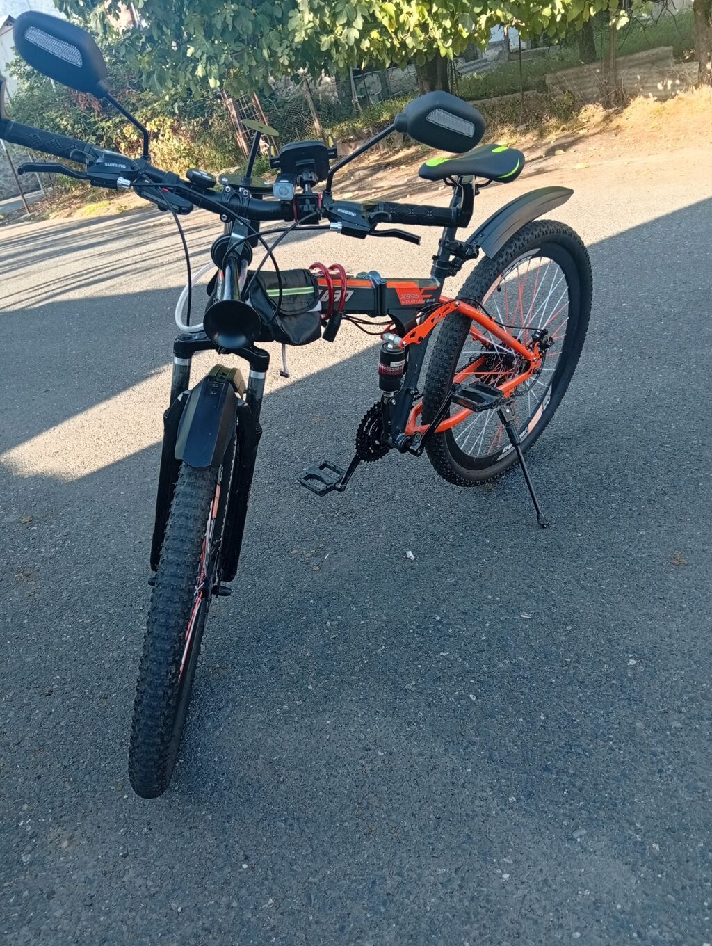 Salam velosped tecılı satılır heç bir problemi yoxdu üstündəki her şey — Dağ velosipedləri, Qax