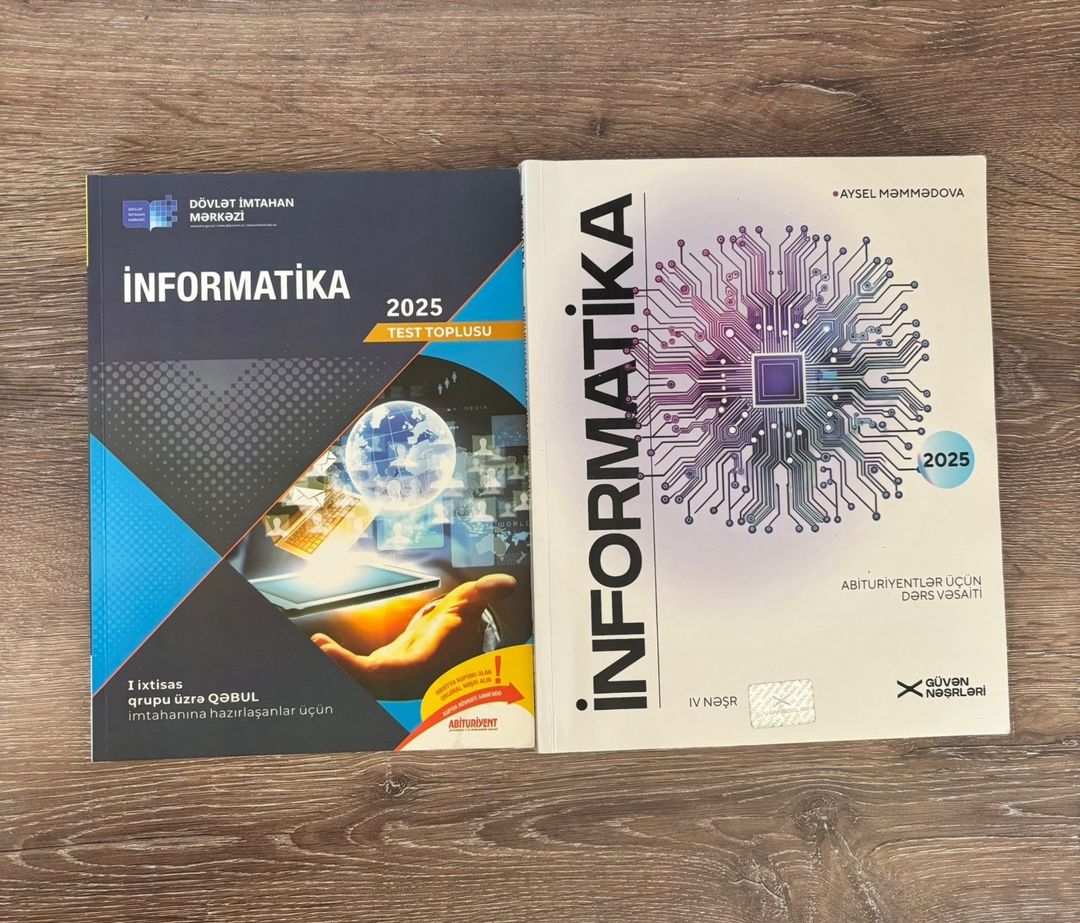 İnformatika DİM 2025 Güvən kitabları — Məktəb və təhsil malları, Bakı (2)