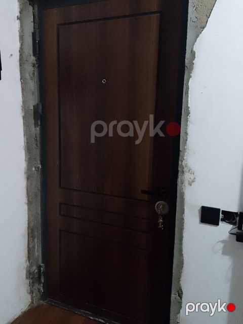 Dəmir giriş qapısı – taxta teksturalı MDF üzlük - Material: möhkəm — Bakı