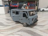 Metal die-cast modell avtomobil – UAZ tipli mikroavtobus (miqyas — Elcin doslarniza oz mawinin Maketi hediye