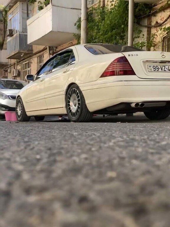 Mercedes S 350, 3.7 L, 2003 il, 374 125 km — Avtomobillər, Xırdalan (2)