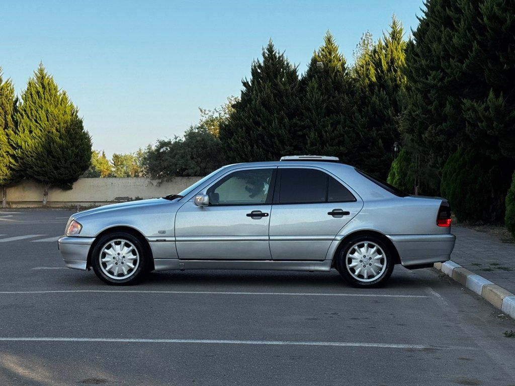 Mercedes C 200, 2.0 L, 1998 il, 336 000 km — Avtomobillər, Saatlı (3)