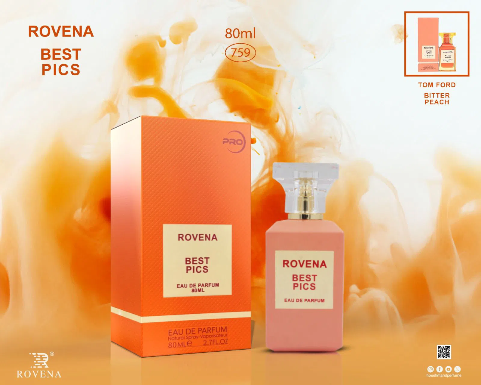 Ətir Rovena Best Pics 80 ml — Bakı