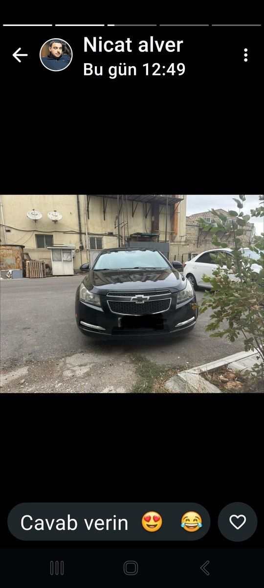 Chevrolet Cruze, 2012 il — Avtomobillər, Bakı (2)