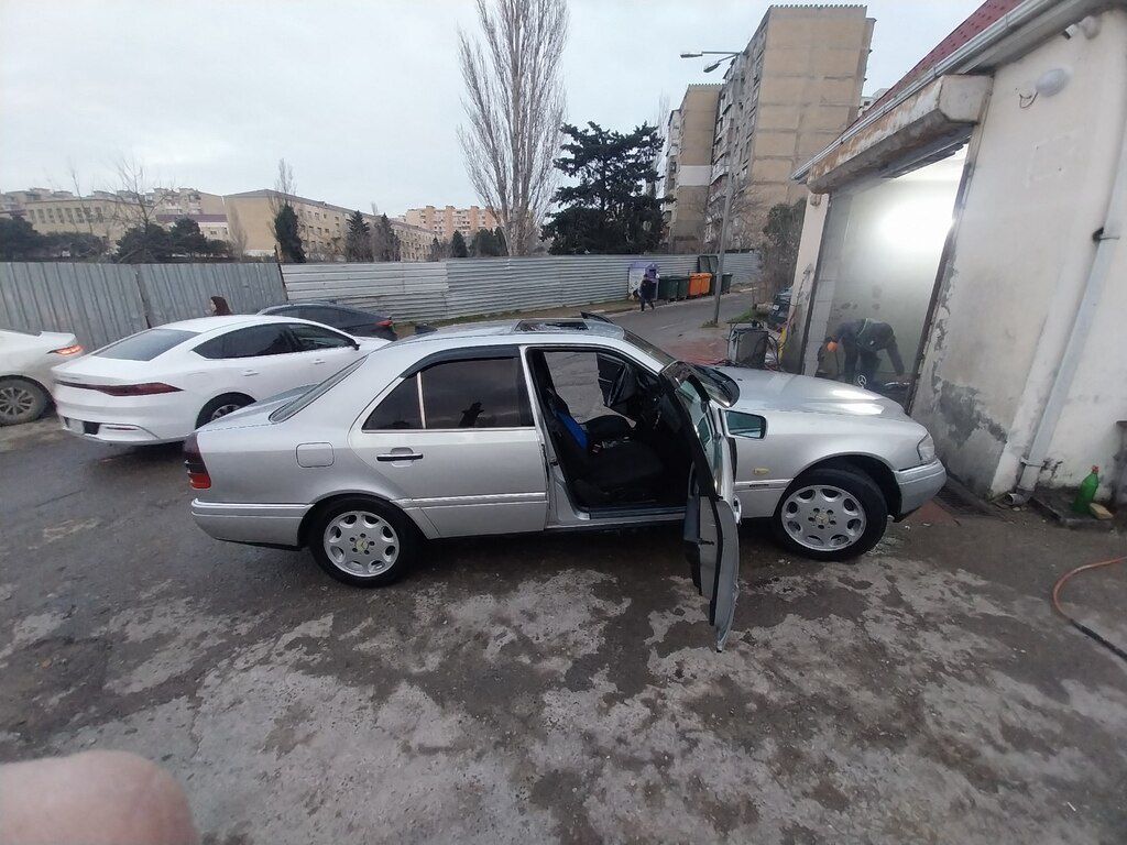 Mercedes C 180, 1.8 L, 1994 il, 555 555 km — Avtomobillər, Bakı (11)