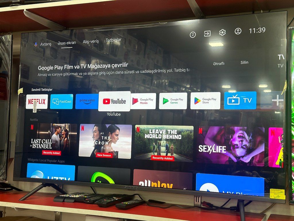 Televizor “Shıvakı Smart 4K” (140 ekran) — TV və Video, Bakı (3)