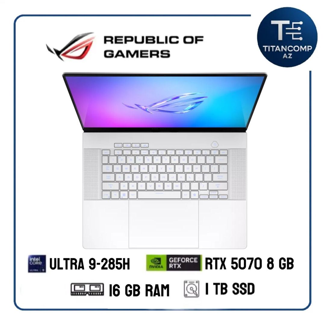 Asus Rog Zephyrus G16 RTX 5070 8 GB — Noutbuklar, Bakı (2)