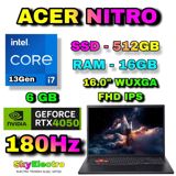 Yeni Acer Nitro, 16 Intel Core i7, 512 GB, Ünvandan götürmə, Pulsuz çatdırılma, Ödənişli çatdırılma — Ноутбуки и планшеты