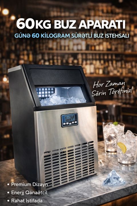 Buz aparatı 60KQ — Bakı