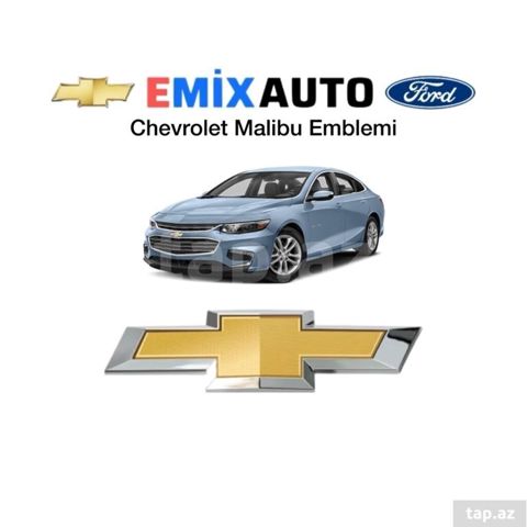Chevrolet Malibu emblemi - Məhsul: Chevrolet “bowtie” ön loqo/emblem — Bakı