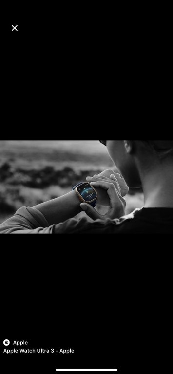 Apple Watch Ultra 3 Black — Ağıllı saatlar və biləkliklər, Bakı (5)