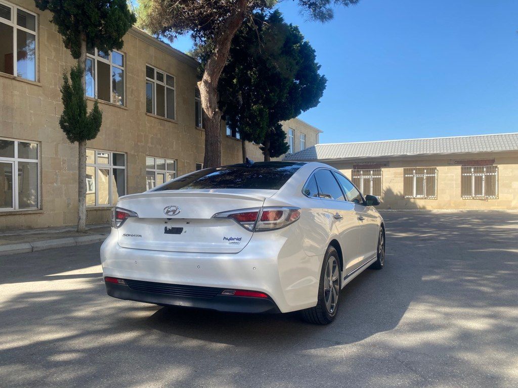 Hyundai Sonata, 2.0 L, 9.8 kWh, 2016 il, 165 000 km — Avtomobillər, Bakı (4)